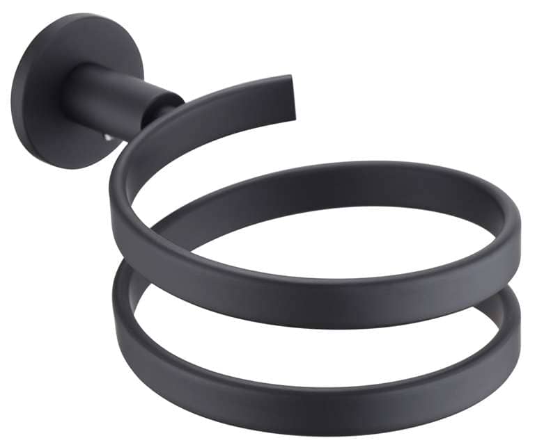 Mica Hairdryer Holder - Black