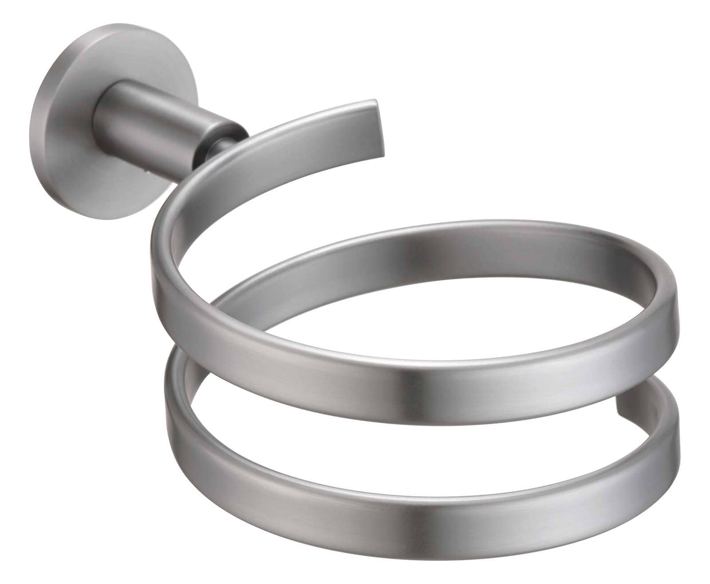Mica Hairdryer Holder - Brushed Nickel