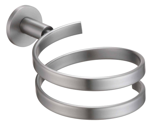 Mica Hairdryer Holder - Brushed Nickel