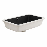 Standard Agres 53 x 34 Under Counter Ceramic Wash Basin - Matte Black