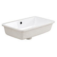 Standard Agres 53 x 34 Under Counter Ceramic Wash Basin - Gloss White