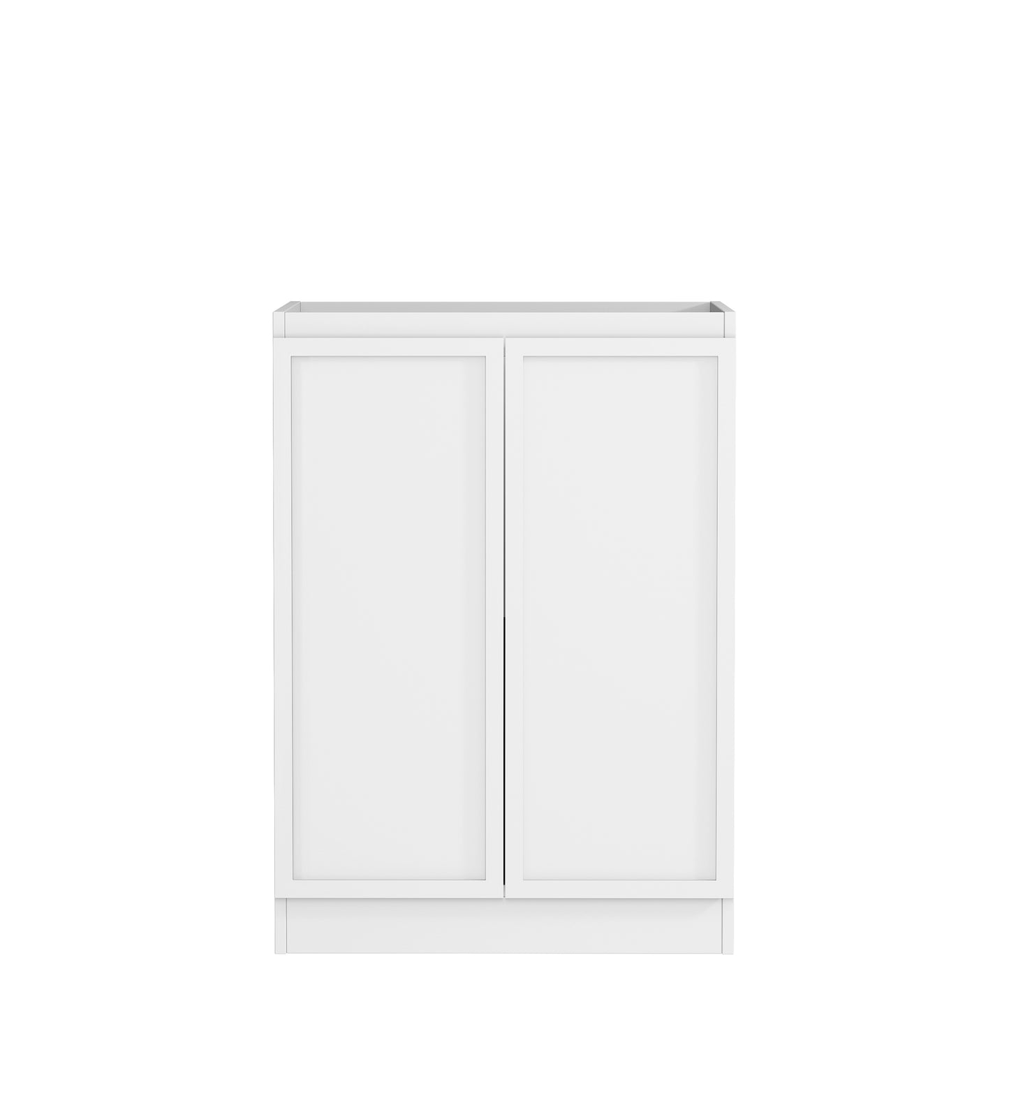 Wall and Base Cabinets Kit 650 Hampshire White with Pure White Top