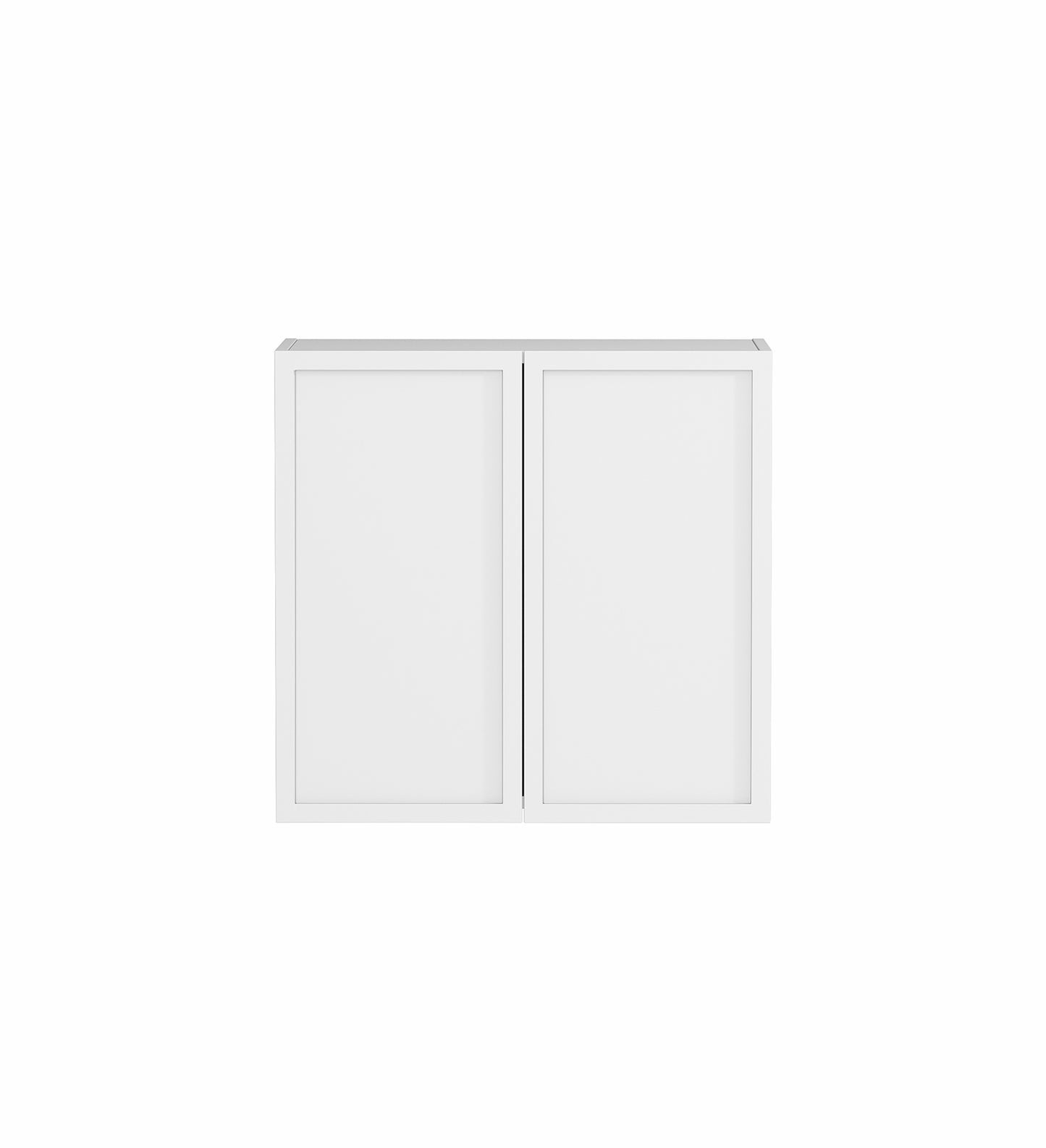 Wall and Base Cabinets Kit 650 Hampshire White with Pure White Top