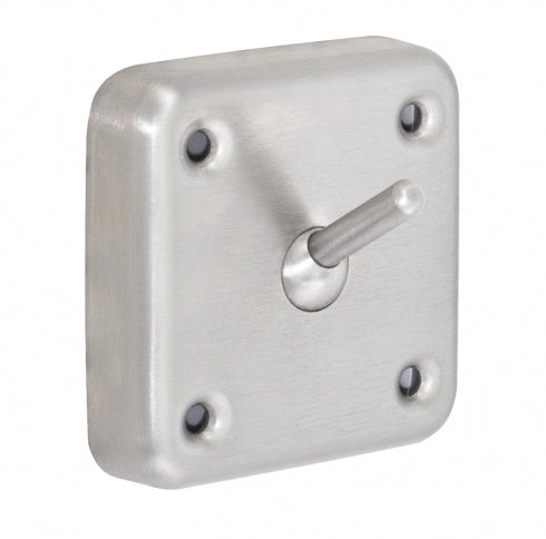 110mm W  Surface Mounted Surface Mounted Towel Hook - 110mm W x 110mm H - Satin