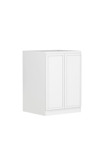 Hampshire White 1300 Base Laundry Kit with  Pure White Top