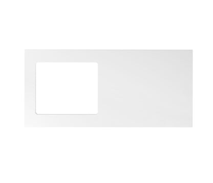 Hampshire White 1300 Base Laundry Kit with  Pure White Top