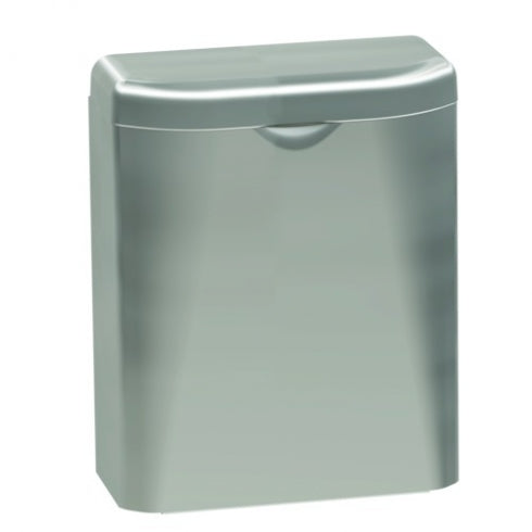 Surface Mounted 4A10 Sanitary Product Disposal Unit - Satin