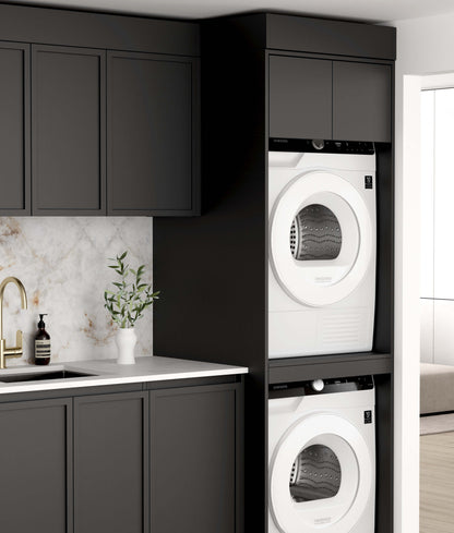Laundry Kit 1715C Hampshire Black with Pure White Top