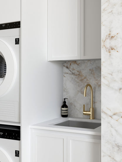 Laundry Kit 1305A Hampshire White with Pure White Top
