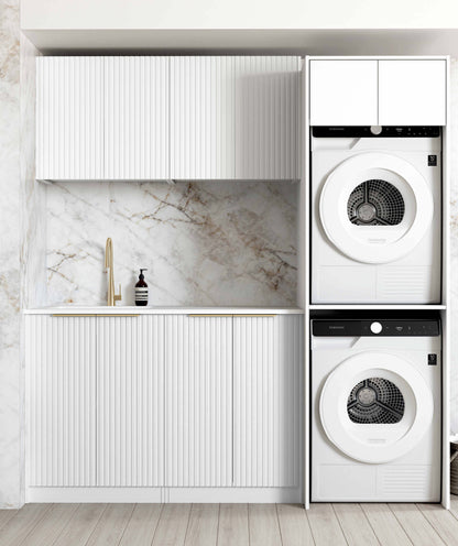 Laundry Kit 1960B Noosa White with Pure White Top