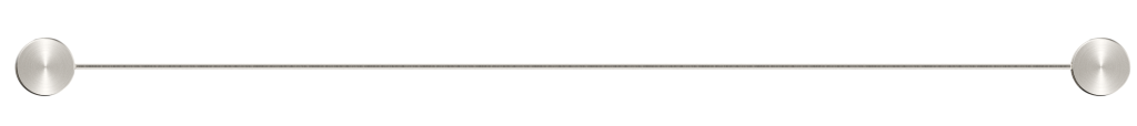 Mica Stainless Shelf - 400mm - Brushed Nickel