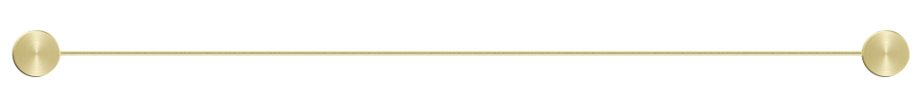 Mica Stainless Shelf - 400mm - French Gold