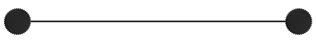 Mica Fluted Stainless Shelf - 400mm - Black