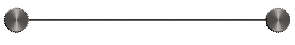Mica Fluted Stainless Shelf - 400mm - Gunmetal