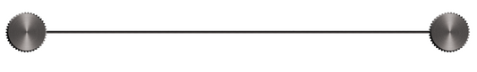 Mica Fluted Stainless Shelf - 400mm - Gunmetal