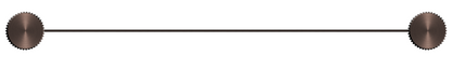 Mica Fluted Stainless Shelf - 400mm - Dusk Bronze