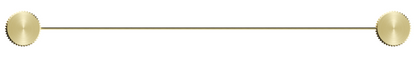 Mica Fluted Stainless Shelf - 400mm - French Gold