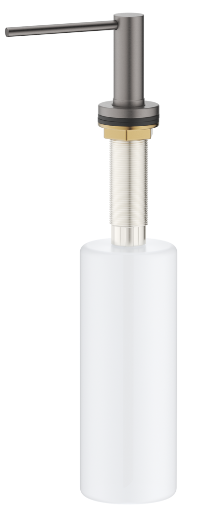 Mica Invisible Soap Dispenser - Gunmetal