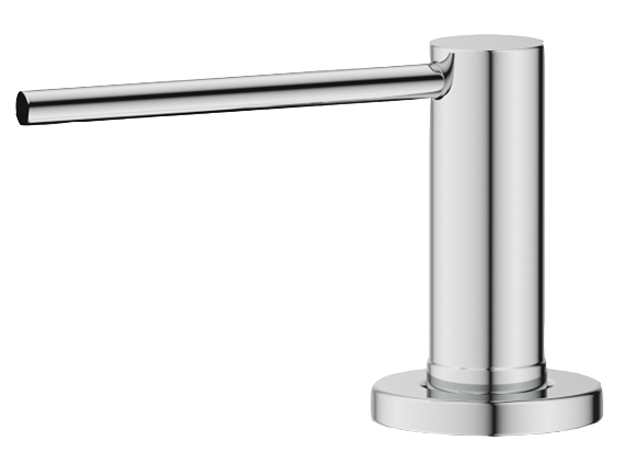 Mica Invisible Soap Dispenser - Chrome
