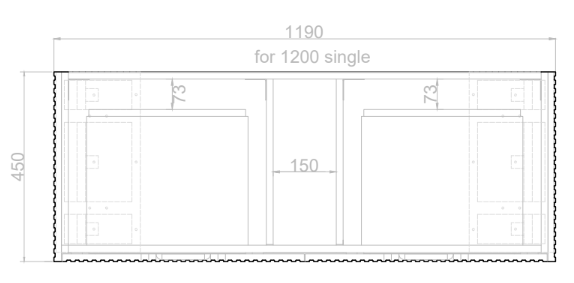 1200mm * American oak           * Fluted style          *  2 tiers                 4 Drawers                      * Freestanding
