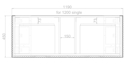 1200mm * American oak           * Fluted style          *  2 tiers                 4 Drawers                      * Freestanding