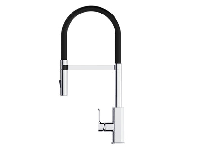 Oskar Pull Out Kitchen Mixer Chrome