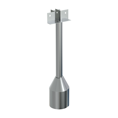 122 Series “T” Piece Foot Assembly – 150mm with 35mm Adjustment