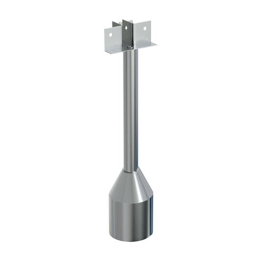 122 Series “T” Piece Foot Assembly – 150mm with 35mm Adjustment