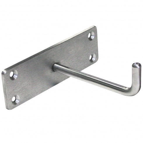 50mm projection  Surface Mounted Equipment Hook  - 50mm projection  - Satin