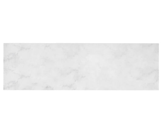 Laundry 1960mm Solid Surface Cloudy Carrara Top - No Hole