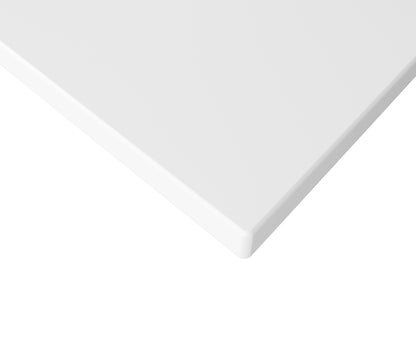 Laundry 1300mm Solid Surface Matte White Top - No Hole