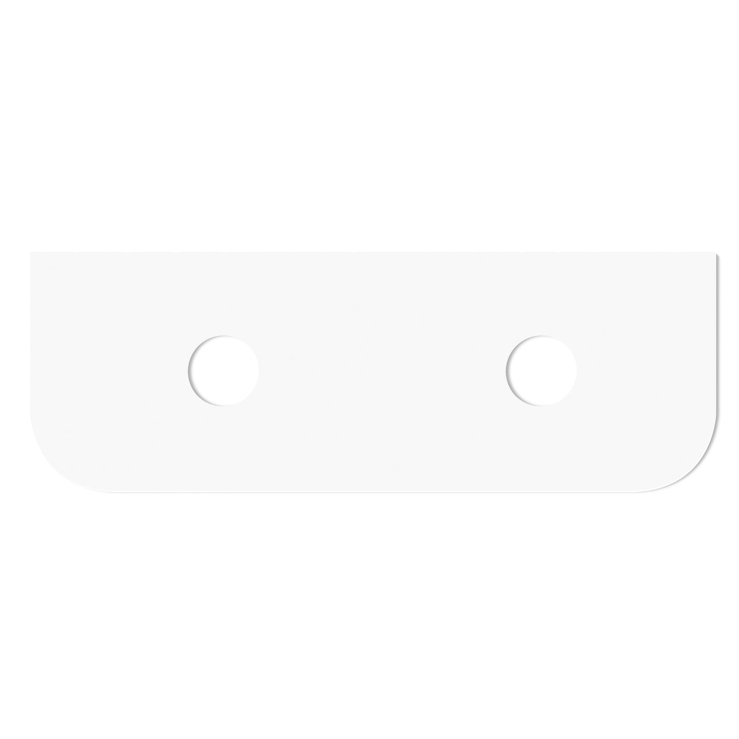 Bondi 1500mm Satin White Fluted Wall Hung Curve Cabinet