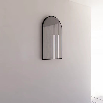 450mm Framed Non-LED - Black - 450 x 800 x 45