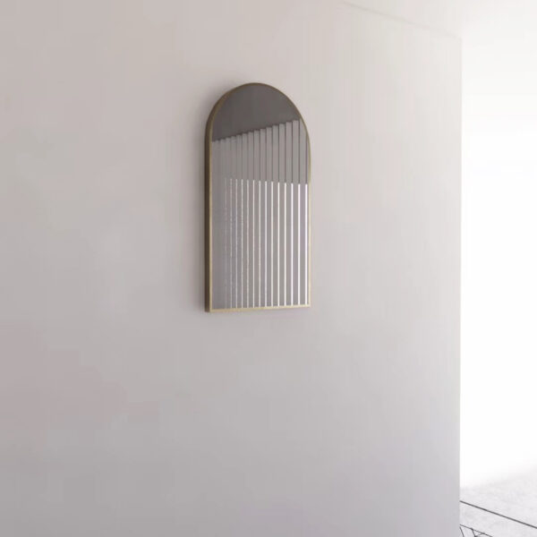 450mm Framed Non-LED - Gold - 450 x 800 x 45