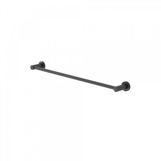 900mm W  Surface Mounted Towel Rail - 900mm W x 45mm H x 78mm D - Matte Black