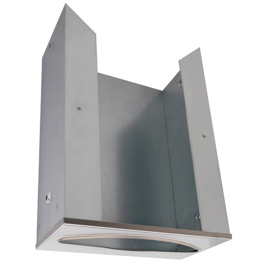 258mm W  Paper Towel Dispenser Behind the Mirror - 258mm W x 400mm H x 114mm D - Satin