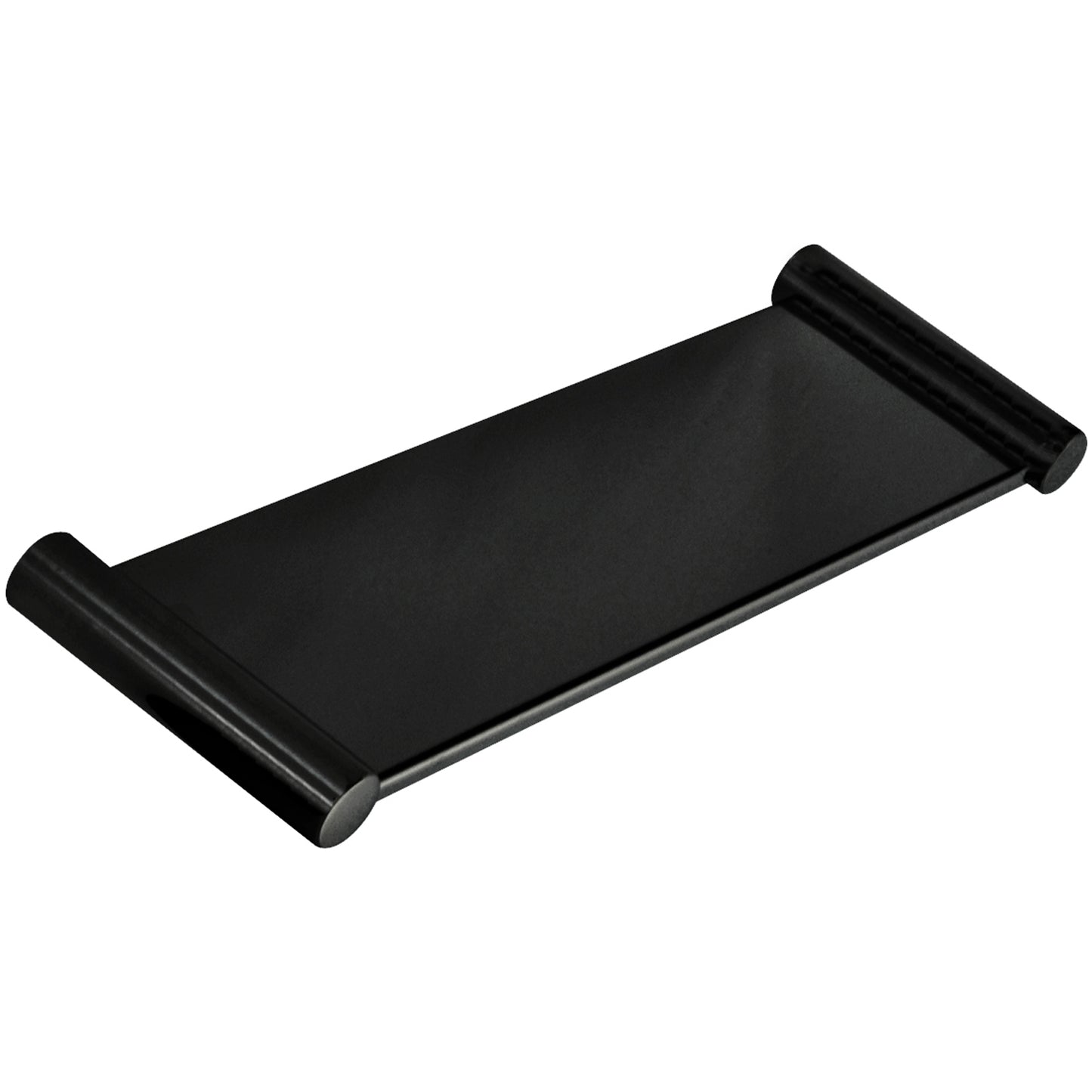 400mm W  Surface Mounted Vanity Shelf - 400mm W x 22mm H x 100mm D - Matte Black