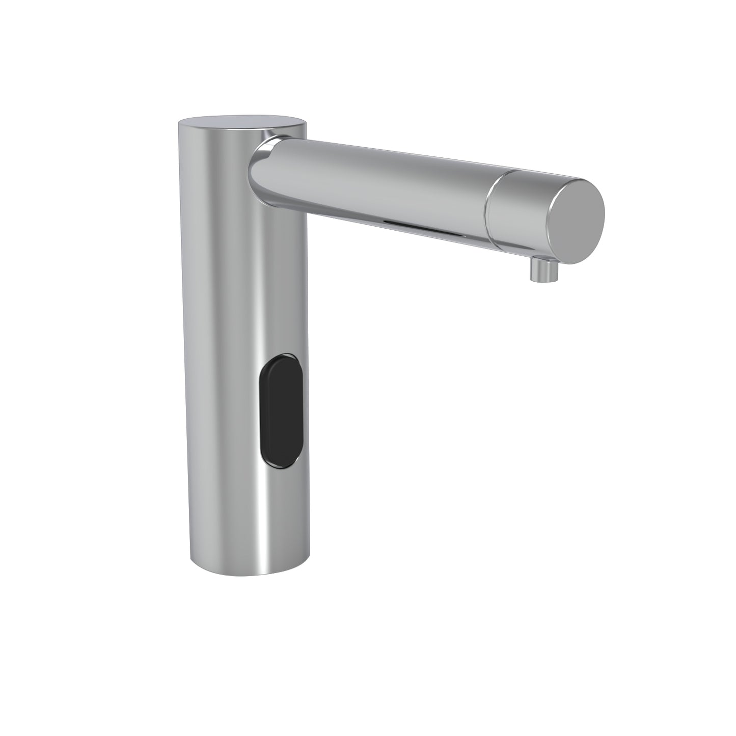 25mm W  Free Standing  Sensor Foam Soap Dispenser Basin Vanity Mounted - 25mm W x 100mm H x 115mm Spout Length - Satin Chrome