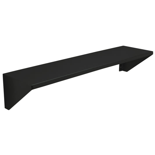 350mm  Surface Mounted Shelf  - 350mm  - Matte Black