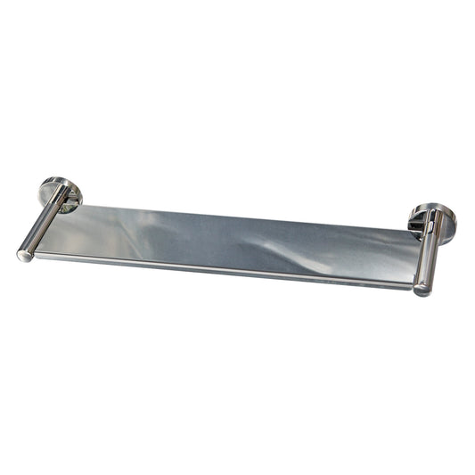 400mm  Surface Mounted Shower Shelf  - 400mm centres x 110mm - Bright