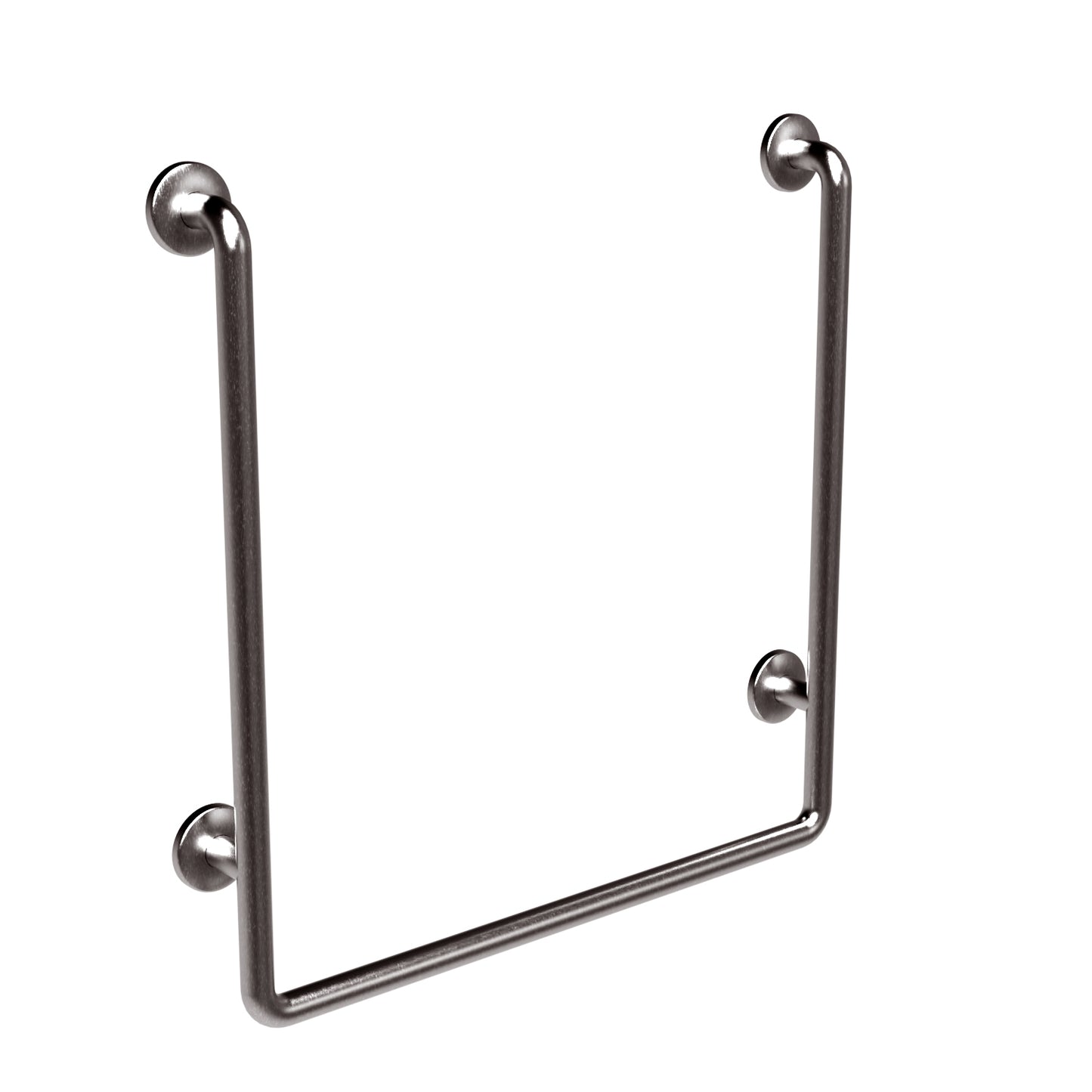 750mm Surface Mounted Shower Grab Rail U Shape - 750mm x 750mm x 750mm - Satin