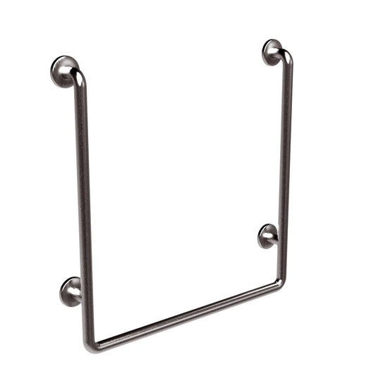 750mm Surface Mounted Shower Grab Rail U Shape - 750mm x 750mm x 750mm - Satin