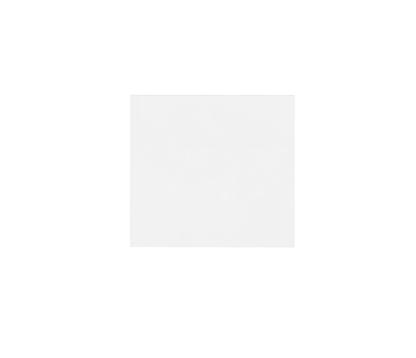 Laundry 650mm Pure White Stone Top - No Hole