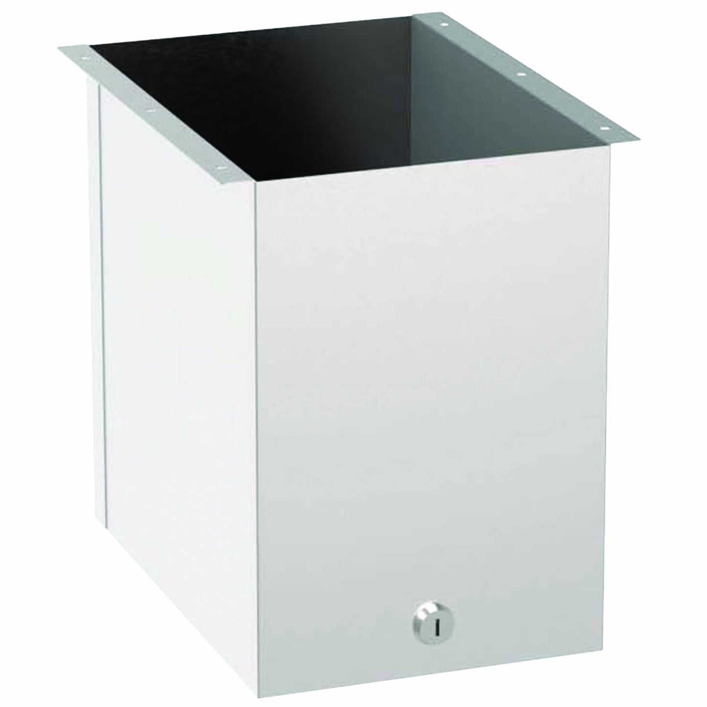 239.8mm W  Recessed  Concealed Undermount Waste Bin  - 239.8mm W x 292mm H x 300mm D - Satin