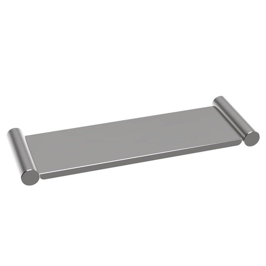 400mm W  Surface Mounted Vanity Shelf - 400mm W x 22mm H x 100mm D - Bright