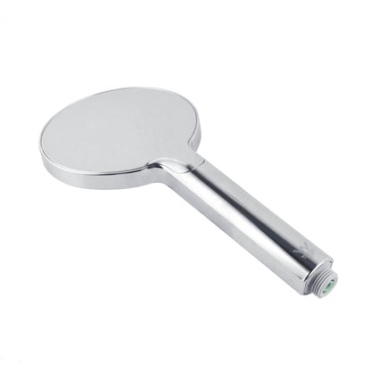 Pavia Chrome Shower Rail with Round Handheld Shower Piece