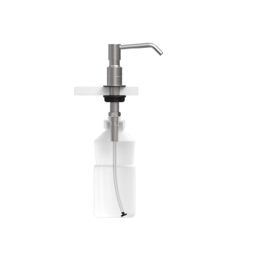 102mm Spout Bench Mounted Pump Type Foam Dispenser - 102mm Spout - Satin