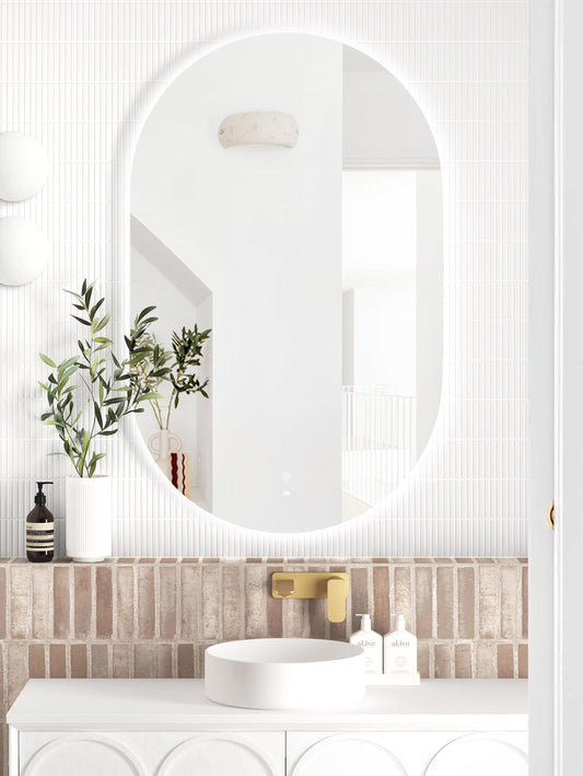 LED Noosa 900x600 Frameless Tuffi Mirror
