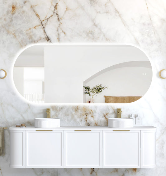LED Noosa 1800x750 Frameless Mirror