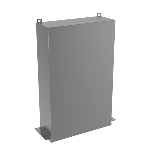 342mm W  Paper Towel Dispenser Recessed and Behind Cavity  - 342mm W x 464mm H x 113mm D - Satin